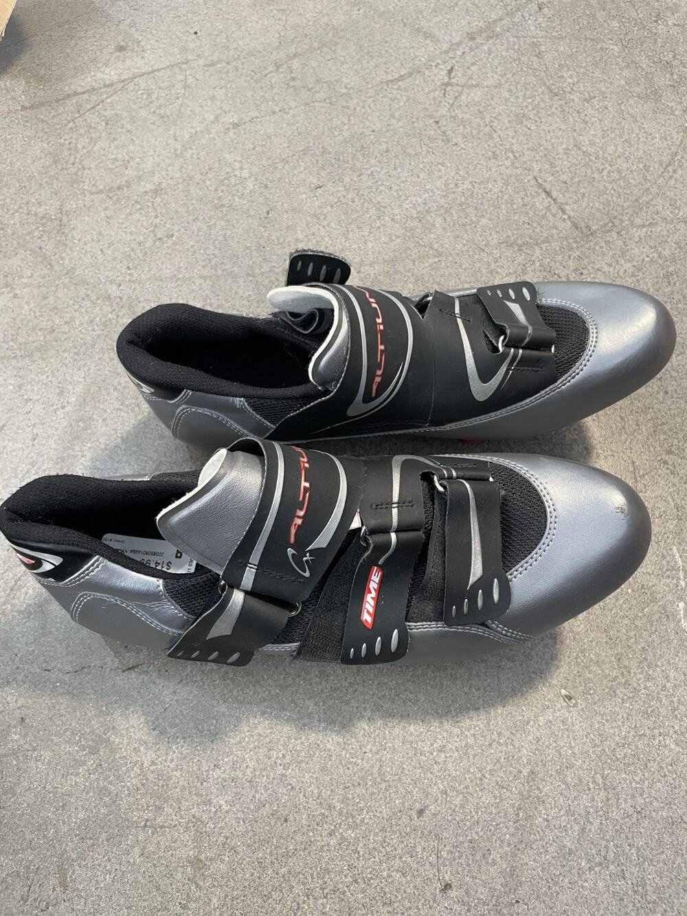 Time Altium Cycling Shoes Unisex Mens size 10 Womens Size 12